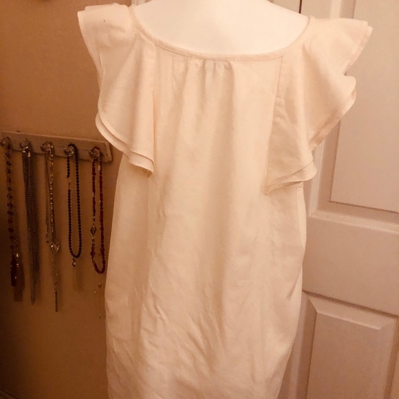 White Ruffle Top - Picture 2 of 2